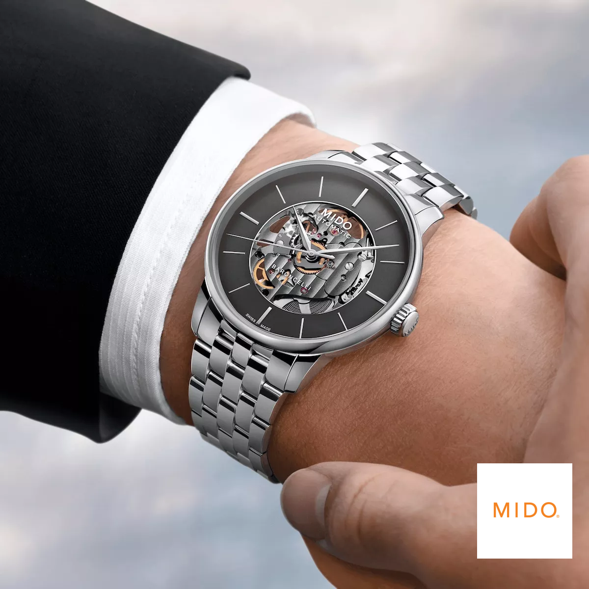 Baroncelli Signature Skeleton Watch 39MM