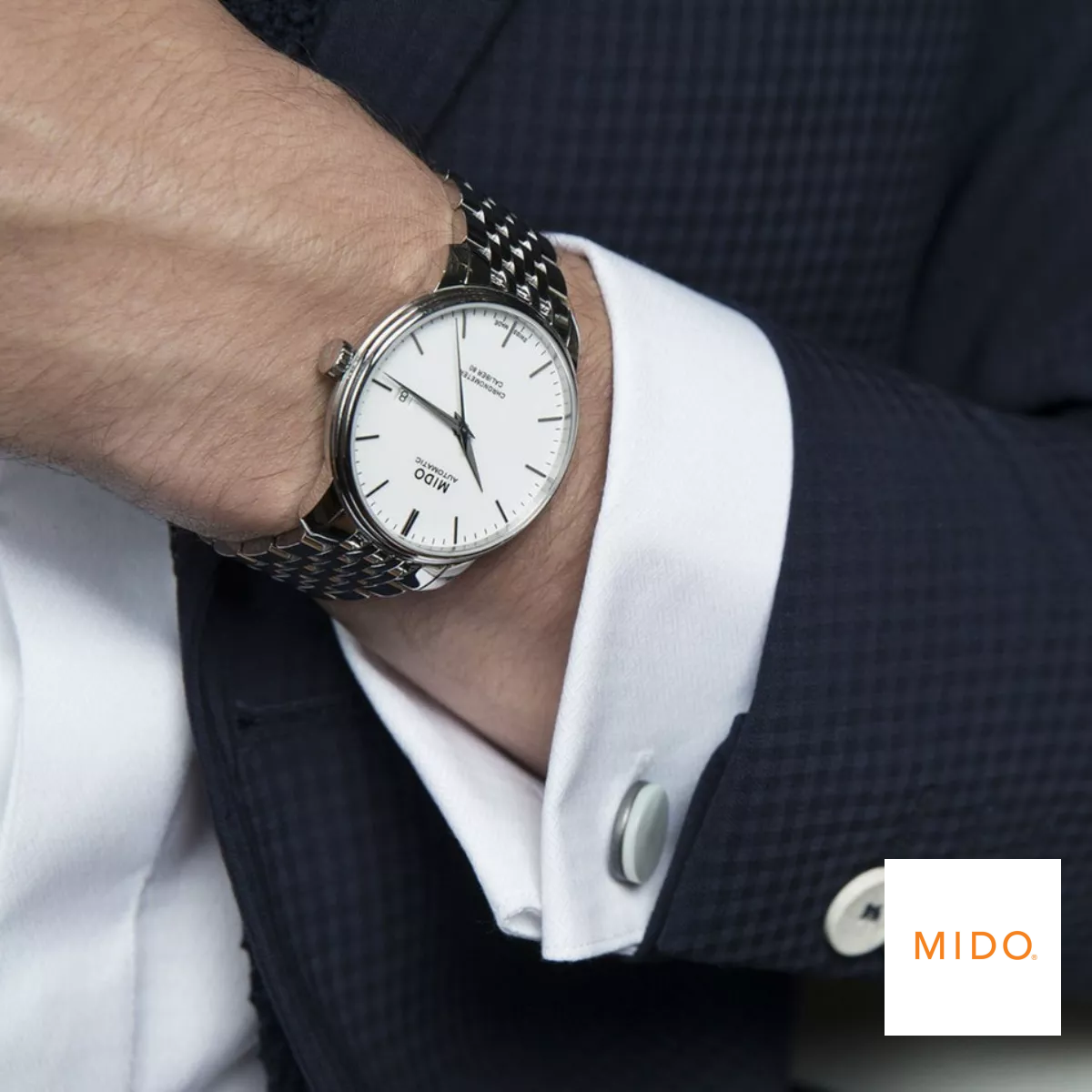 Mido Baroncelli M027.426.11.018.00 Watch 40mm