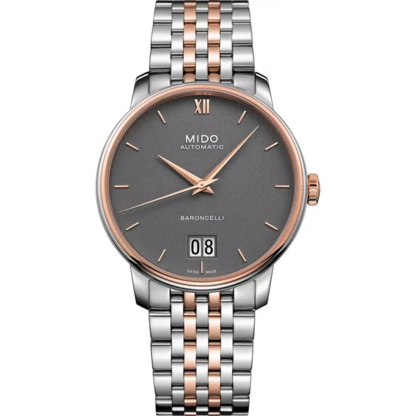 Mido Baroncelli Big Date M027.426.22.088.00 Watch 40mm