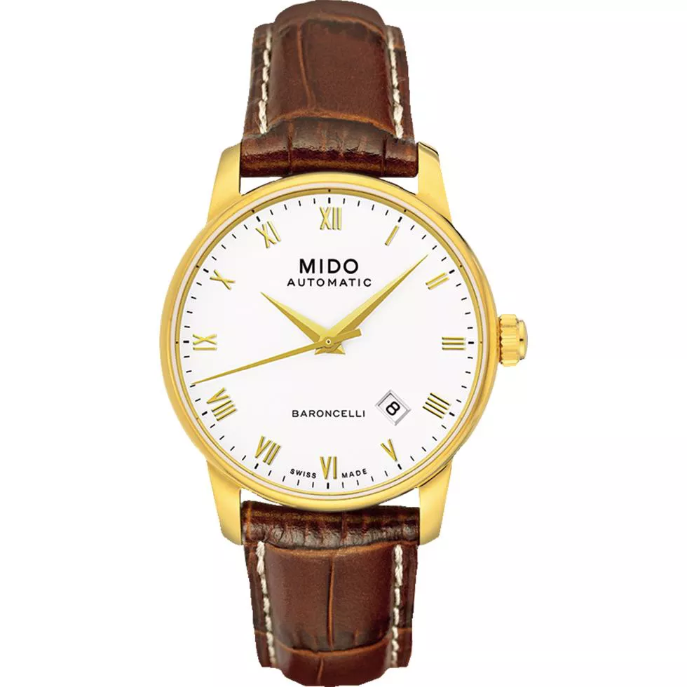 MIDO BARONCELLI II M8600.3.26.8 WATCH 38MM