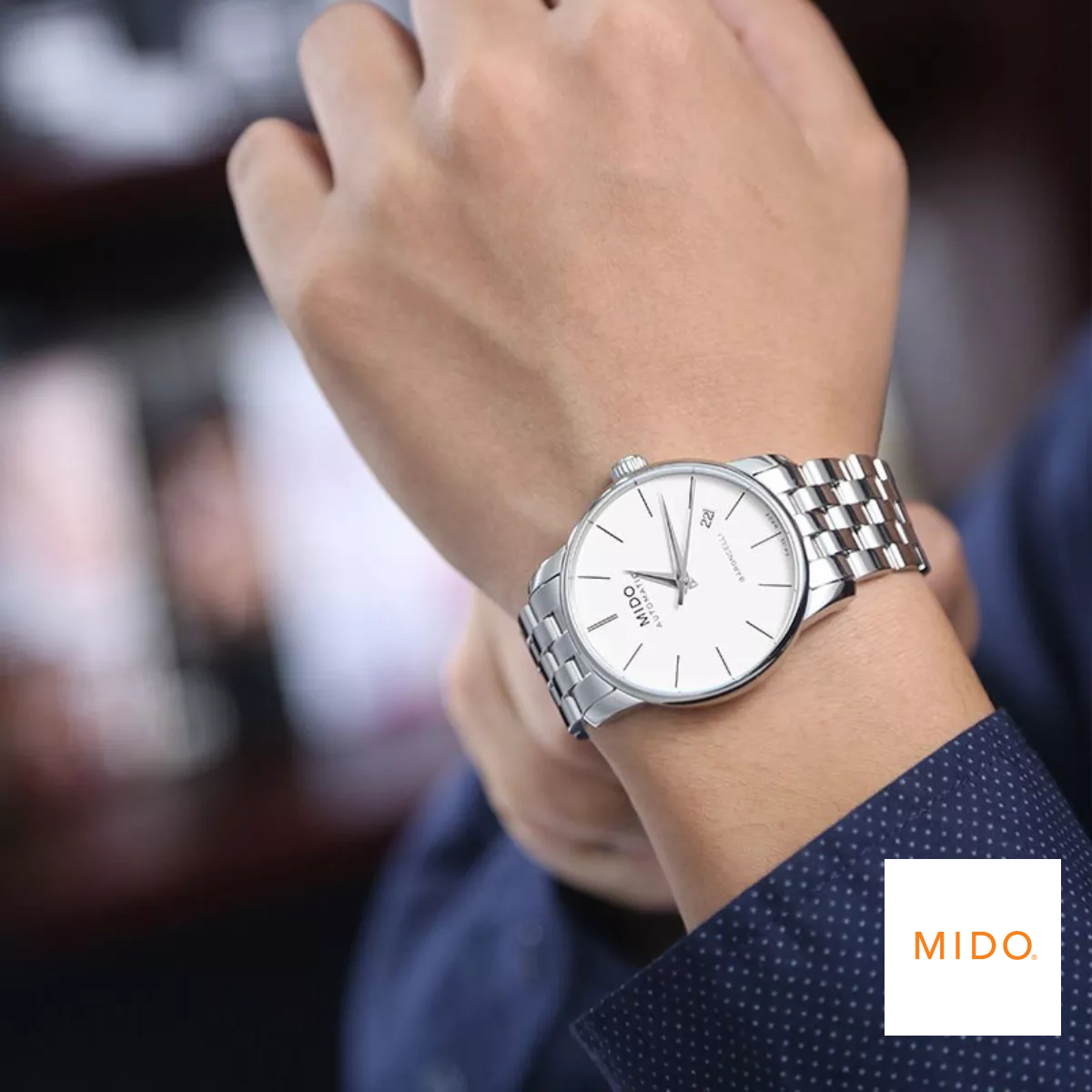 MIDO BARONCELLI II M8600.4.76.1 WATCH 38MM