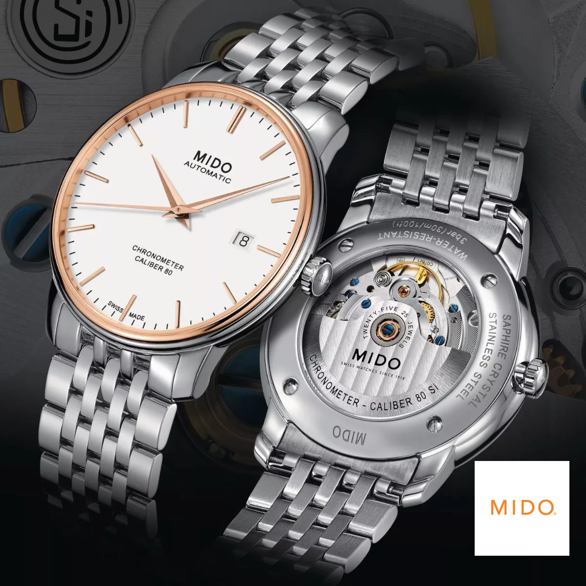 MIDO BARONCELLI III M027.408.41.011.00 WATCH 40MM