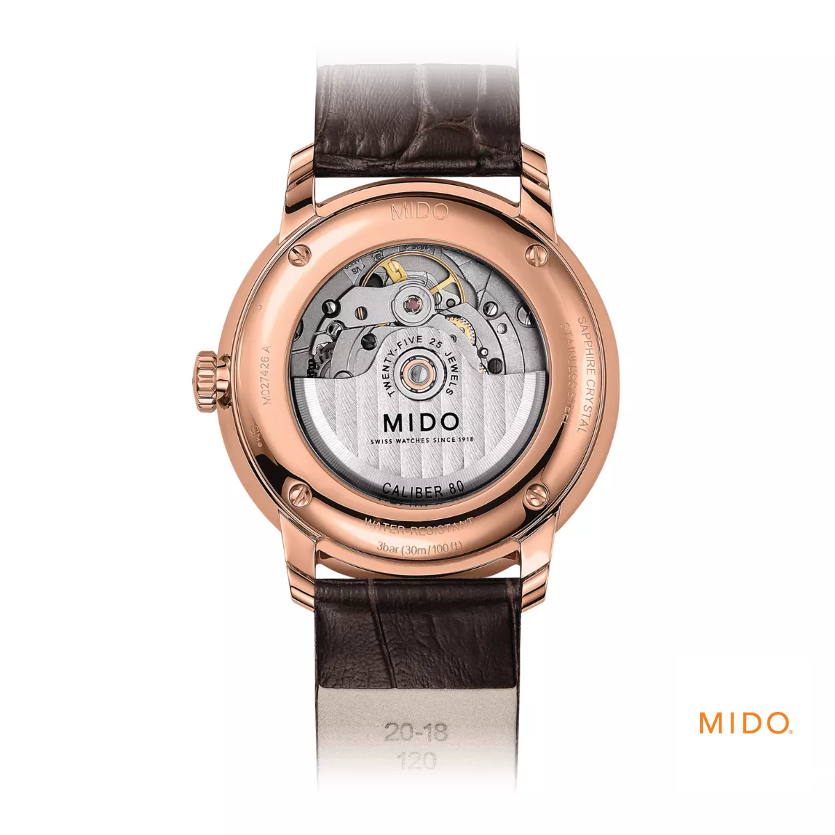 Mido Baroncelli III M027.426.36.088.00 Watch 40mm