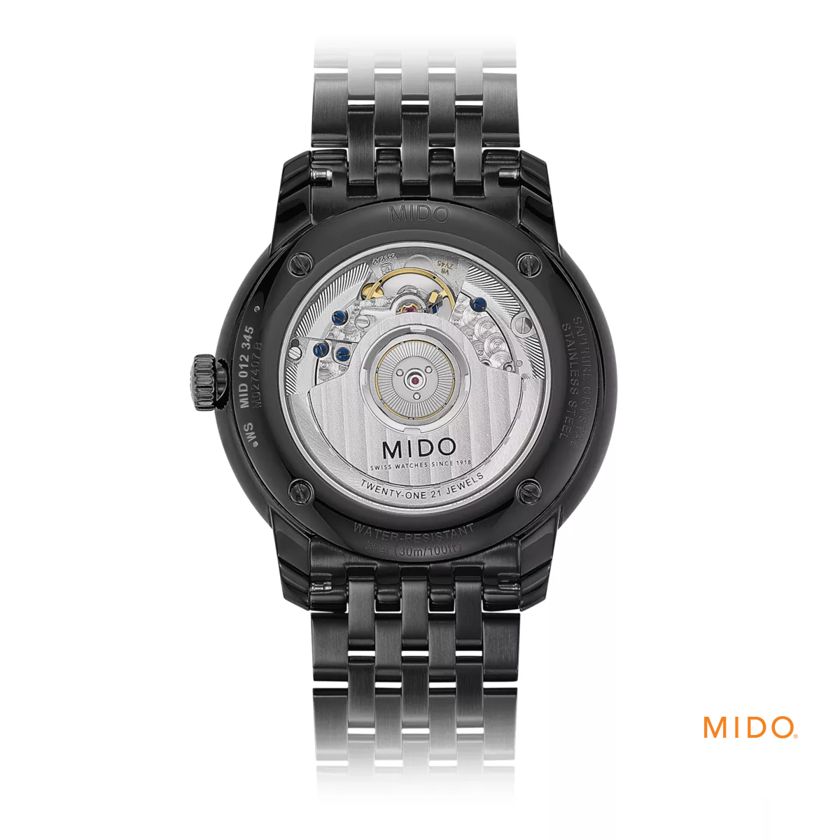 Mido Baroncelli M027.407.33.050.00 Heritage Gent 39mm