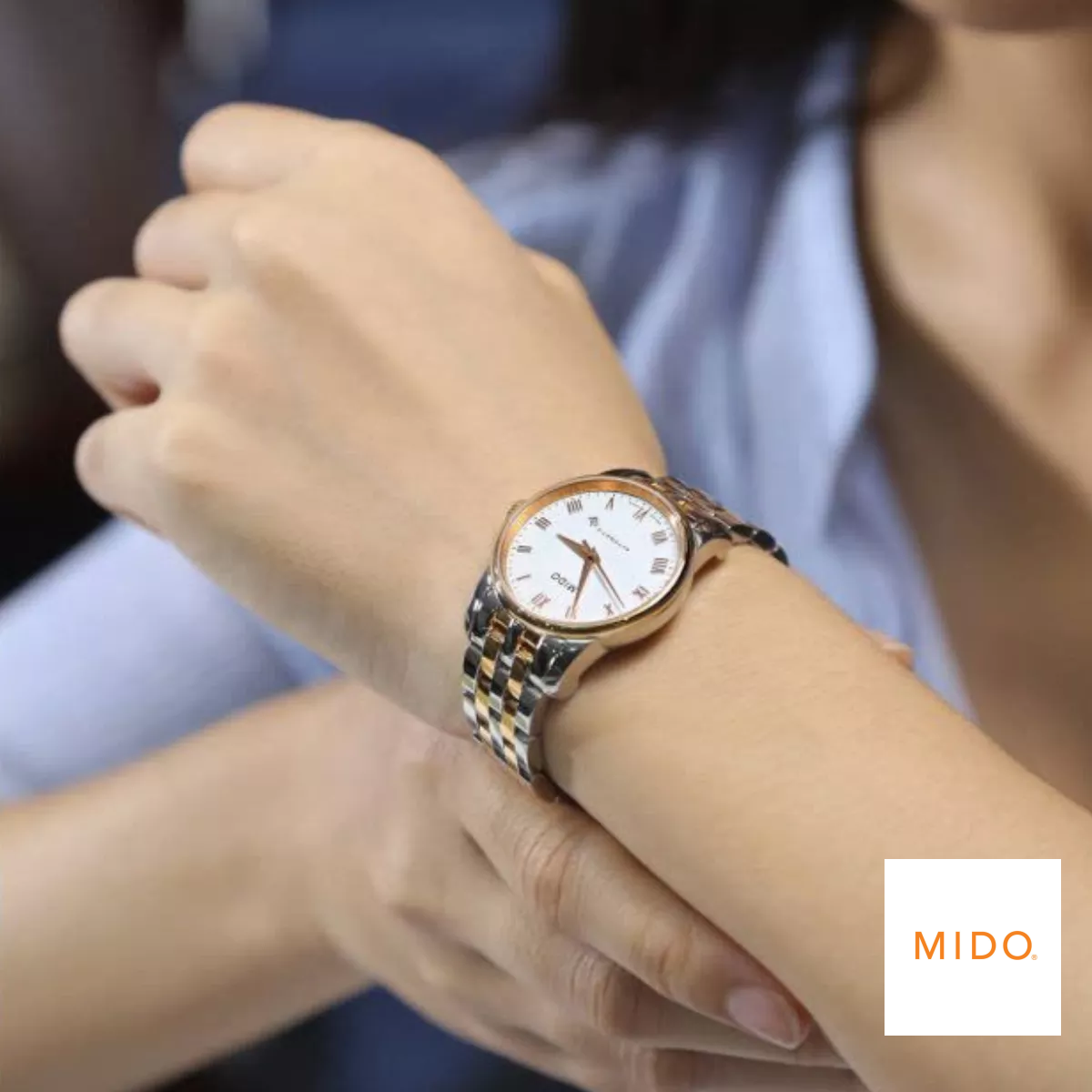 Mido Baroncelli M7600.9.N6.1 Automatic Watch 29mm