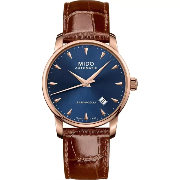 Mido Baroncelli M8600.3.15.8 Midnight Blue Gent 38mm