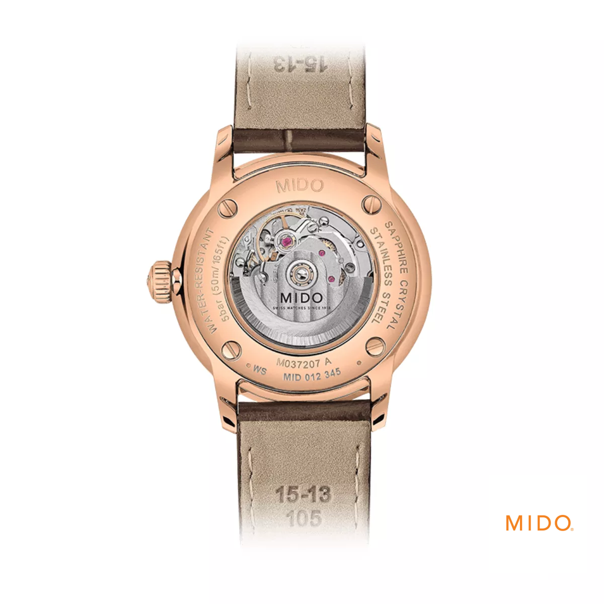 Mido Baroncelli Signature M037.207.36.046.01 Watch 30