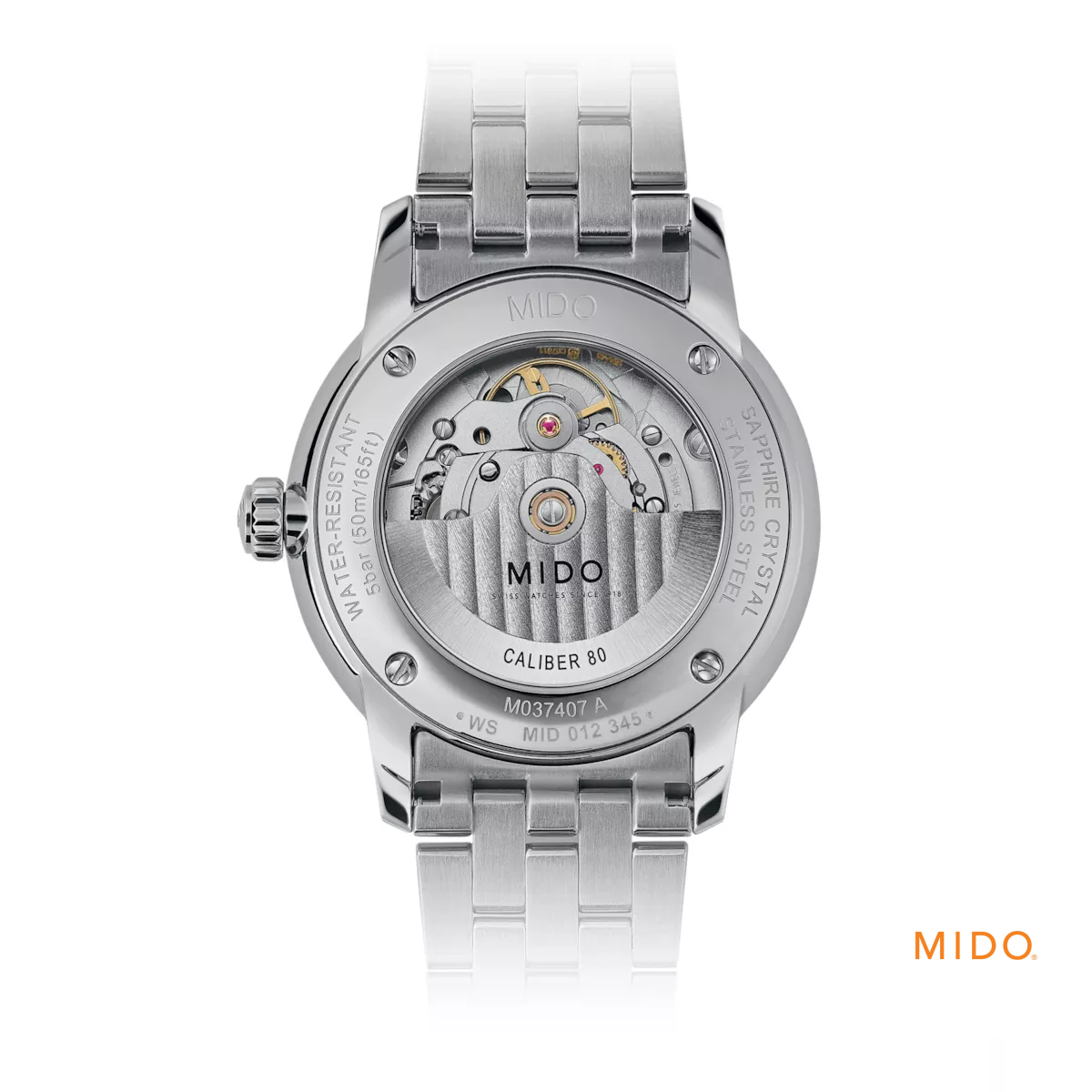 Mido Baroncelli Signature M037.407.11.051.01 Watch 39