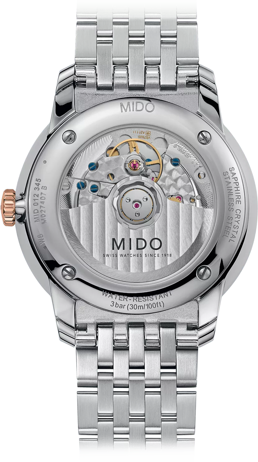 Mido Baroncelli Smiling Moon M027.407.22.010.01 Gent 39mm