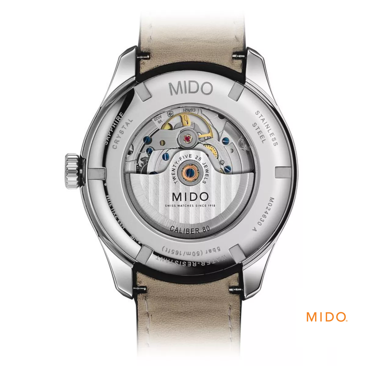 MIDO BELLUNA II M024.630.16.051.00 WATCH 42.5MM