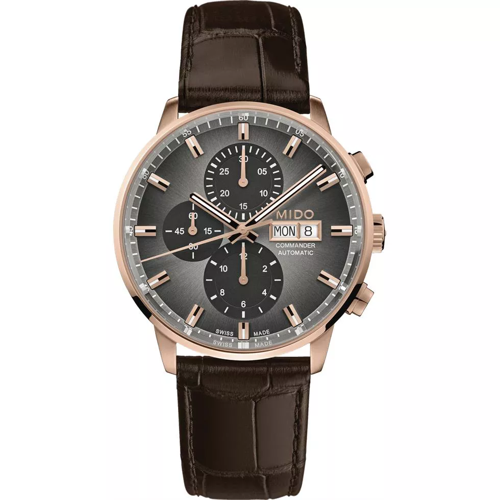 Mido Commander M016.414.36.081.00 Chronograph 43mm