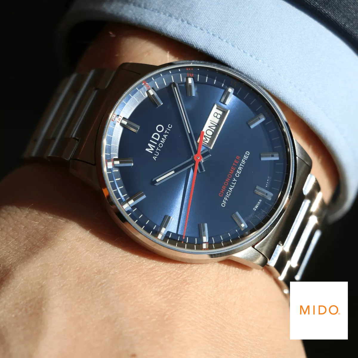 MIDO COMMANDER II M021.431.11.041.00 WATCH 40MM