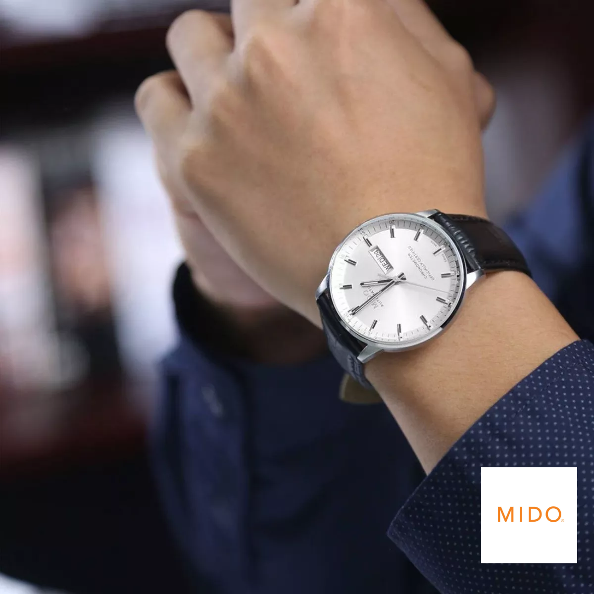 MIDO COMMANDER II M021.431.16.031.00 WATCH 40MM