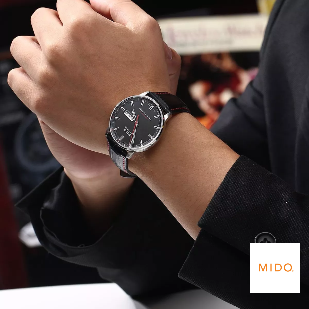 MIDO COMMANDER II M021.431.16.051.00 WATCH 40MM