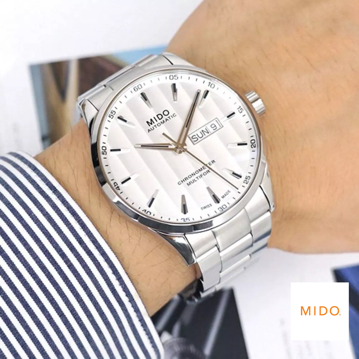 Mido Multifort Chronometer 1 M038.431.11.031.00 Watch 42MM