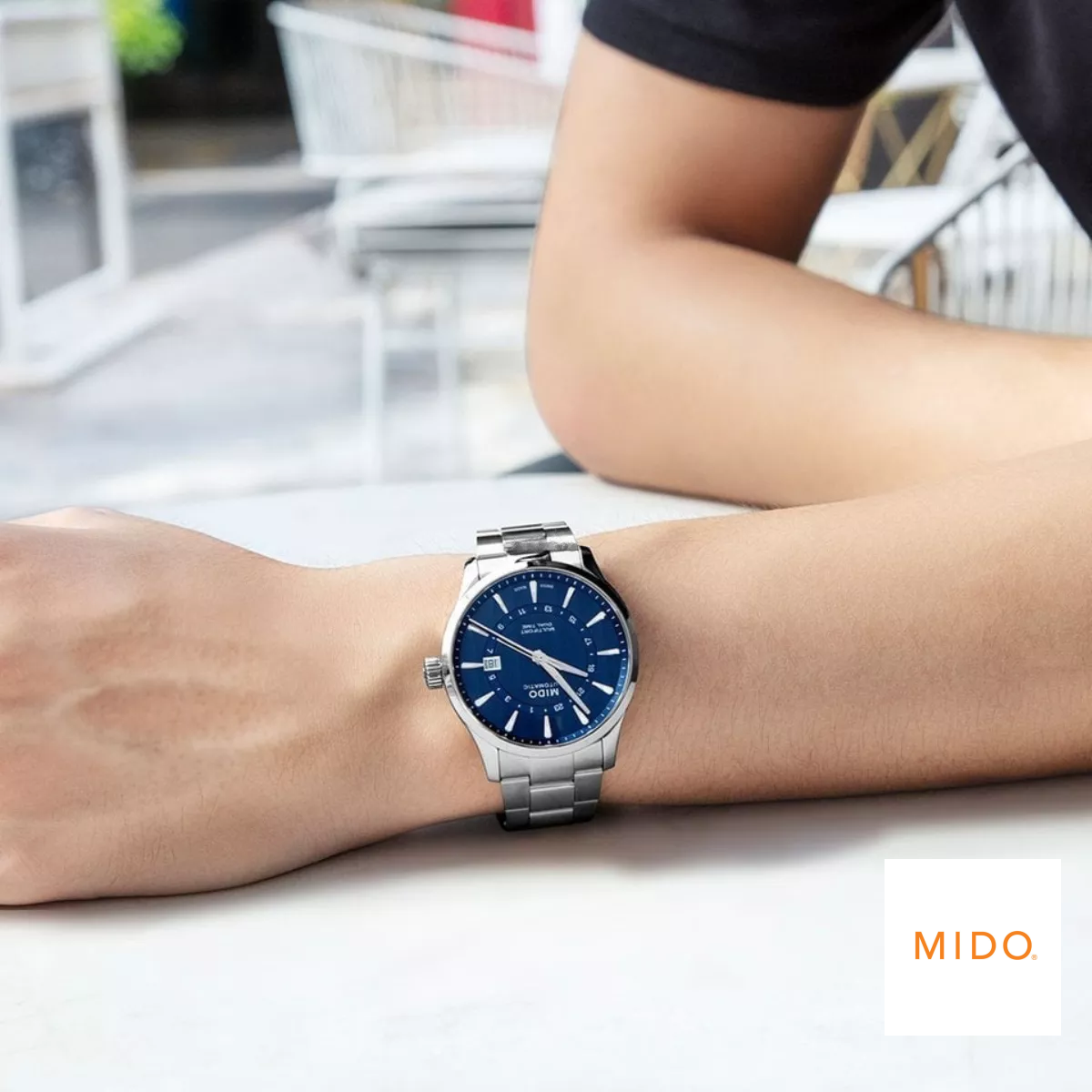 Mido Multifort Dual Time M038.429.11.041.00 Watch 42MM