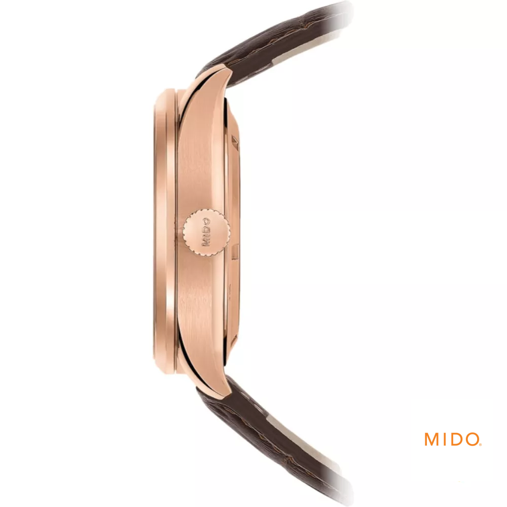 Mido Multifort Dual Time Watch 42mm