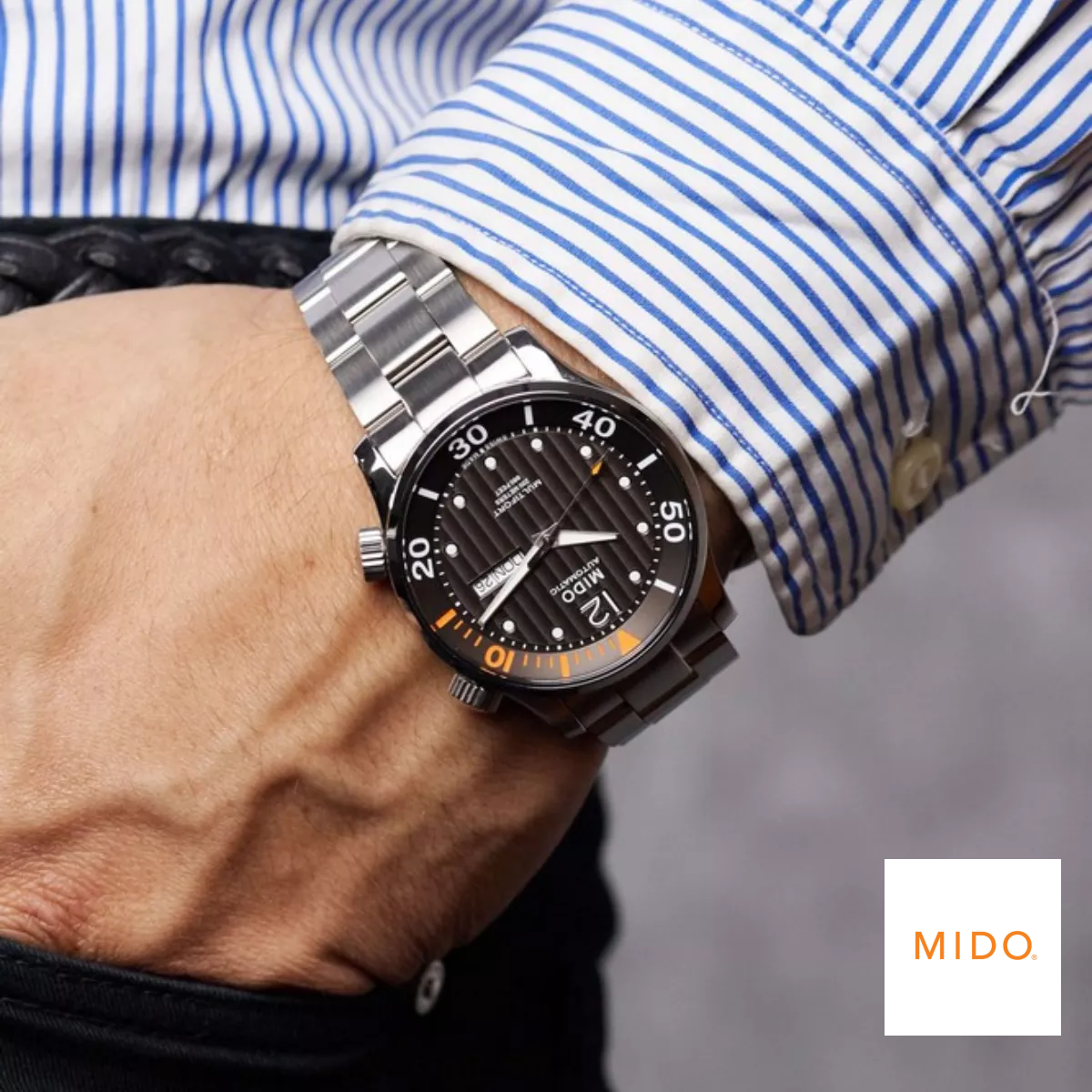 MIDO MULTIFORT M005.930.11.060.80 WATCH 42MM