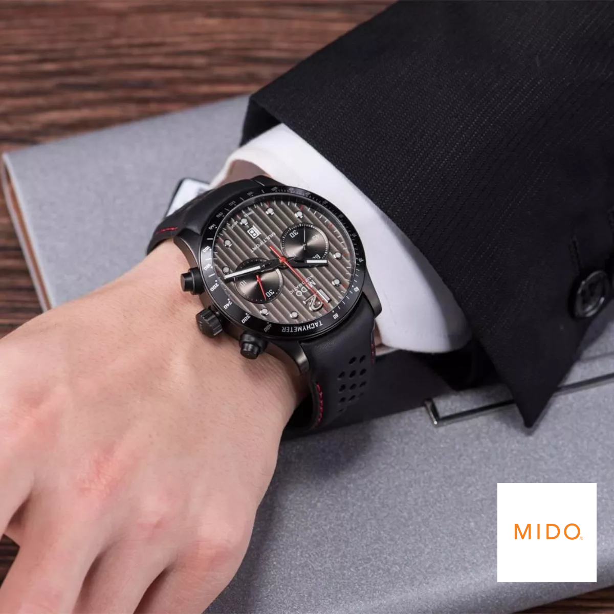 MIDO MULTIFORT M025.627.36.061.00 WATCH 44MM
