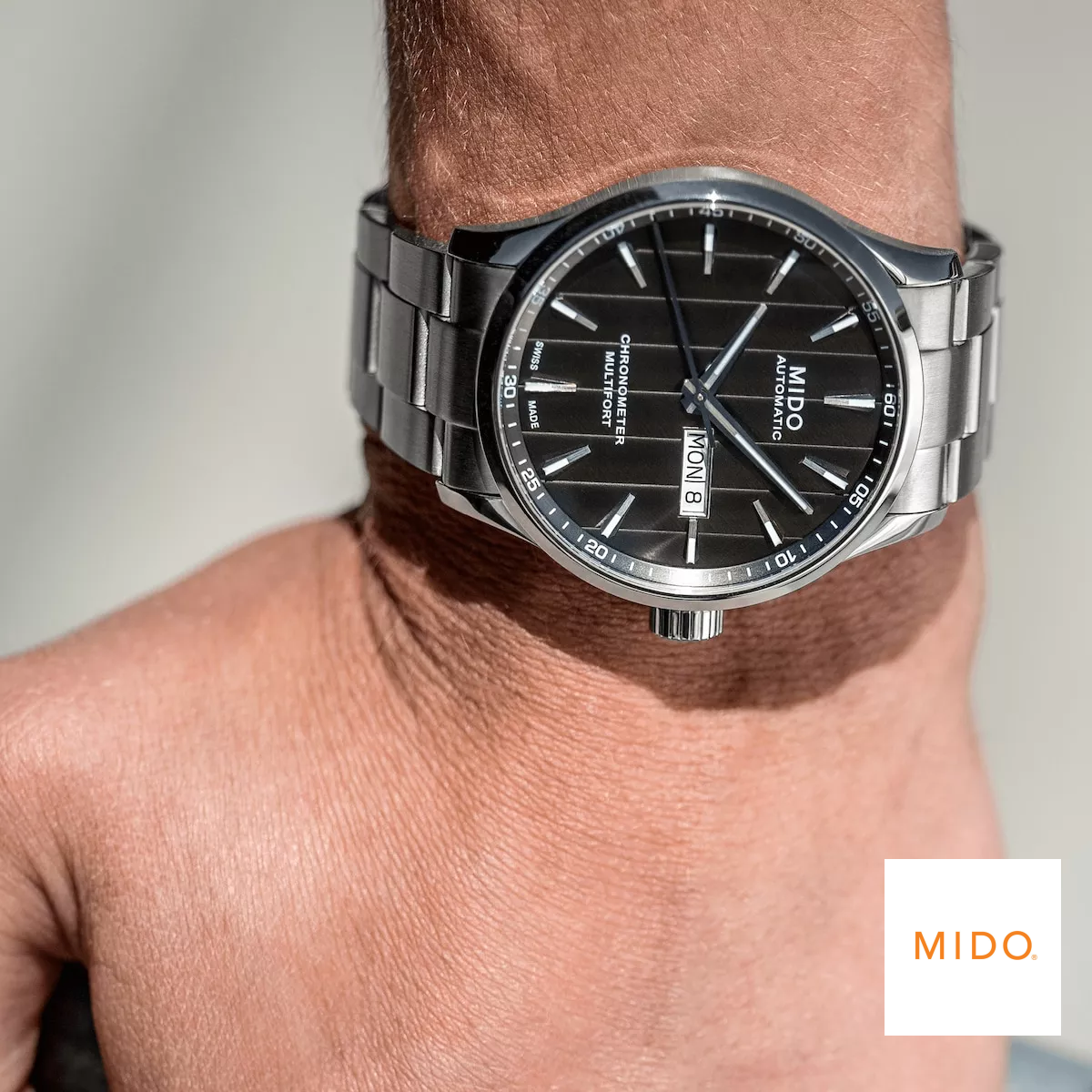 Mido Multifort M038.431.11.061.00 Anthracite 42mm