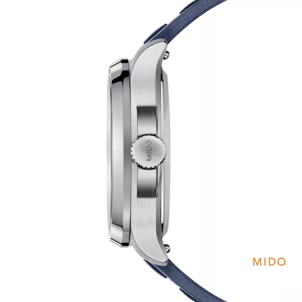 Mido Multifort Tv Blue Tone Watch 40mm