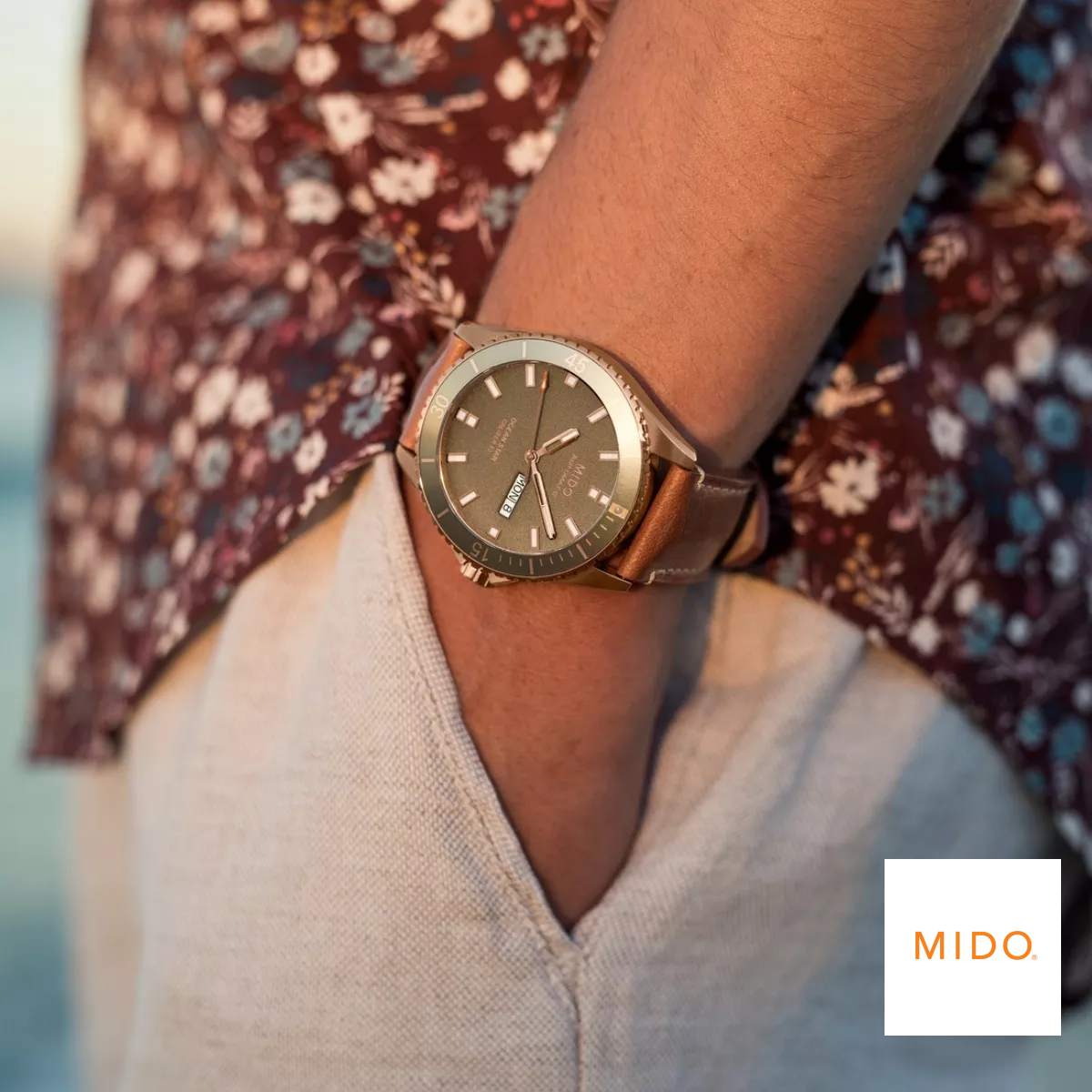 Mido Ocean M026.430.36.091.00 Star Watch 42.5mm