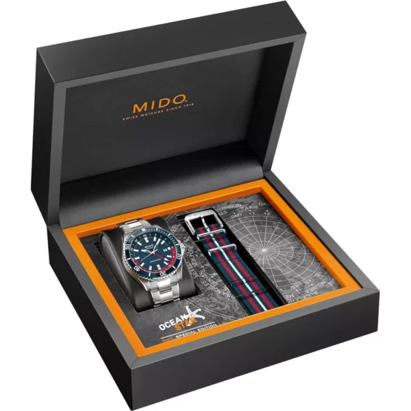 Mido Ocean Star GMT M026.629.11.041.00 Watch 44mm