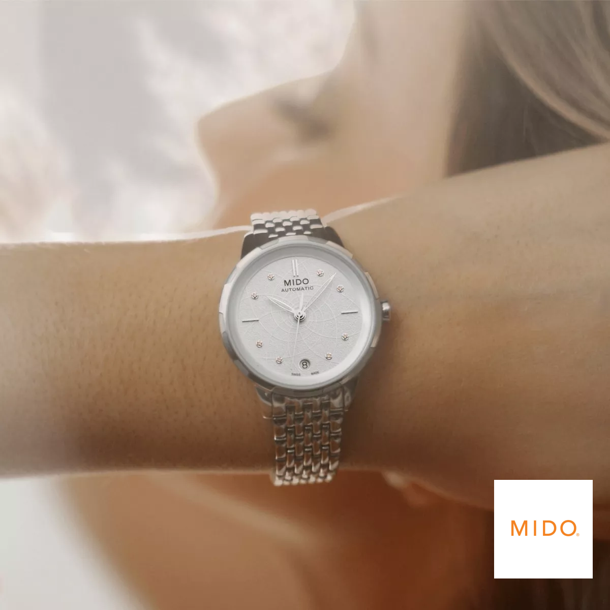 Mido Rainflower M043.207.11.011.00 Watch 34mm