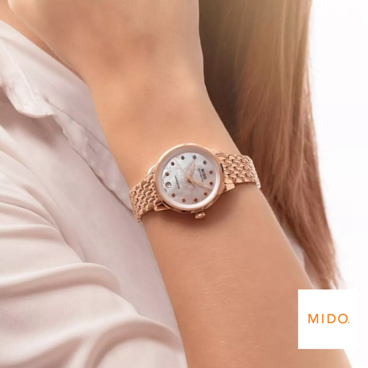 Mido Rainflower M043.207.33.106.00 Watch 34