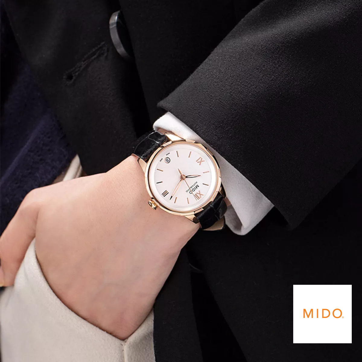 Mido Rainflower M043.207.36.018.00 Watch 34mm